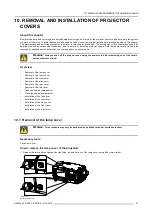 Preview for 73 page of Barco DP2K-12C Installation Manual