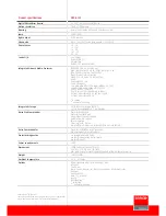Предварительный просмотр 2 страницы Barco DP2K-12C Specifications