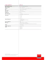 Preview for 2 page of Barco DP2K-19B Specifications