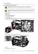 Предварительный просмотр 46 страницы Barco DP2K--20C Installation Manual