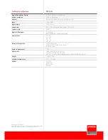 Preview for 2 page of Barco DP2K--20C Technical Specifications