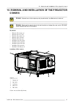 Предварительный просмотр 93 страницы Barco DP2K-23B Installation Manual