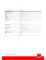 Preview for 2 page of Barco DP2K--32B Technical Specifications