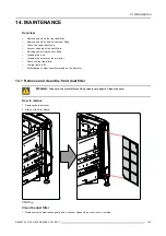 Предварительный просмотр 143 страницы Barco DP2K-36BLP User And Installation Manual