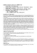 Предварительный просмотр 4 страницы Barco DP2K C User And Installation Manual