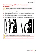 Preview for 37 page of Barco DP2K C User And Installation Manual