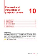 Preview for 123 page of Barco DP2K C User And Installation Manual