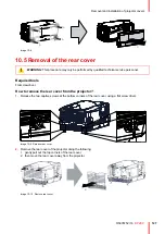 Предварительный просмотр 127 страницы Barco DP2K C User And Installation Manual