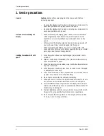 Preview for 4 page of Barco E-2320 C Service Manual