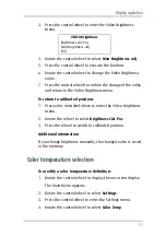 Preview for 71 page of Barco E-2320 C System Manual