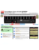 Preview for 1 page of Barco EC-200 Quick Start Manual