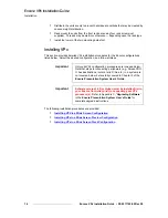 Preview for 16 page of Barco Encore VPx Installation Manual
