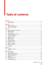 Preview for 3 page of Barco Eonis MDRC-2321 User Manual