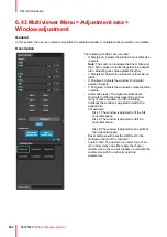 Предварительный просмотр 252 страницы Barco Event Master E2 Series User Manual