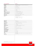 Preview for 3 page of Barco Evo22sxplus Information Sheet