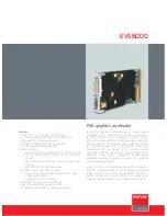 Barco EVS6000 Specifications preview