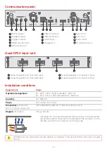 Preview for 3 page of Barco F400-HR Quick Reference Manual