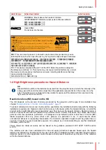 Preview for 9 page of Barco F400 Safety Manual