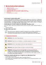 Предварительный просмотр 13 страницы Barco F400 Safety Manual