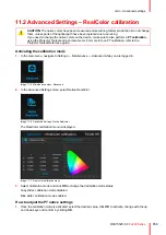 Preview for 153 page of Barco F400 User Manual