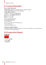 Preview for 202 page of Barco F400 User Manual