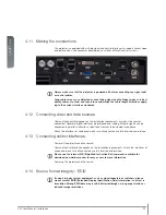 Preview for 22 page of Barco F50 User Manual