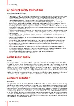 Preview for 12 page of Barco F70 Series Service Manual