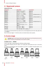 Предварительный просмотр 42 страницы Barco F70 Series User Manual