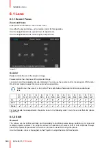 Preview for 108 page of Barco F70 Series User Manual