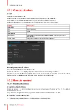 Предварительный просмотр 148 страницы Barco F70 Series User Manual