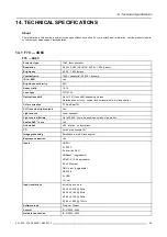 Preview for 73 page of Barco F70 - W6 User Manual