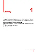 Предварительный просмотр 9 страницы Barco F80 series User Manual