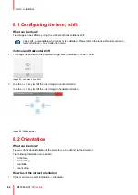 Preview for 62 page of Barco F80 series User Manual