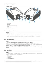 Предварительный просмотр 18 страницы Barco F90-W13 User Manual