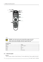 Preview for 20 page of Barco F90-W13 User Manual