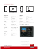 Предварительный просмотр 2 страницы Barco FDU-2129 Specifications