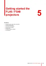 Preview for 49 page of Barco FL40 series User Manual