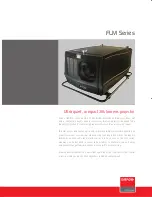 Preview for 1 page of Barco FLM R20+ Performer Brochure & Specs