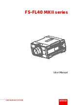 Barco FS-FL40 MKII Series User Manual предпросмотр