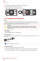 Preview for 36 page of Barco FS-FL40 MKII Series User Manual