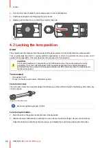 Предварительный просмотр 36 страницы Barco FS-FL40 MKII Series User Manual