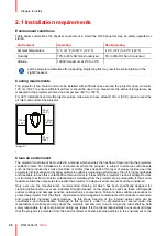 Preview for 20 page of Barco G100 Installation Manual