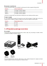 Preview for 9 page of Barco G60 Series Installation Manual