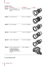 Предварительный просмотр 14 страницы Barco G60 Series Installation Manual