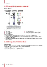 Preview for 22 page of Barco G60 Series Installation Manual