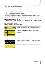 Предварительный просмотр 7 страницы Barco G60 Series Safety Manual