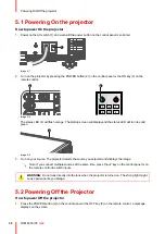 Preview for 36 page of Barco G62-W9 User Manual