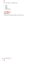 Preview for 64 page of Barco G62-W9 User Manual