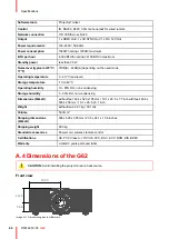Preview for 84 page of Barco G62-W9 User Manual