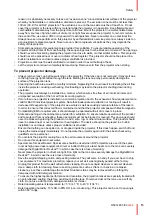 Предварительный просмотр 13 страницы Barco G62 User Manual